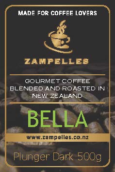 Bella 500gm Dark Ground Plunger Coffee